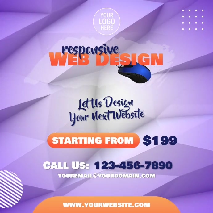 Copy of Web Design Company Video Ad | PosterMyWall
