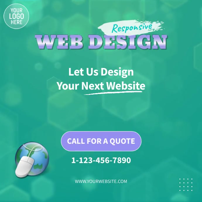 Web Design Company Video Ad Template | PosterMyWall