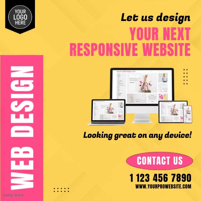 Copy of Web Design Company Video Ad | PosterMyWall