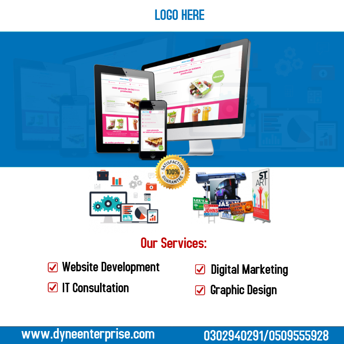 Web Design Flyer Template Postermywall