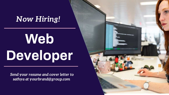 web developer Template | PosterMyWall