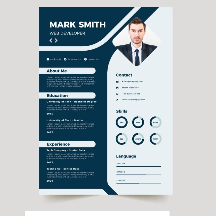 Web developer poster design Template | PosterMyWall