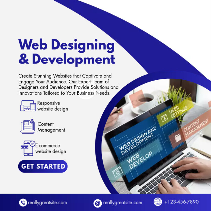 web development services Template | PosterMyWall