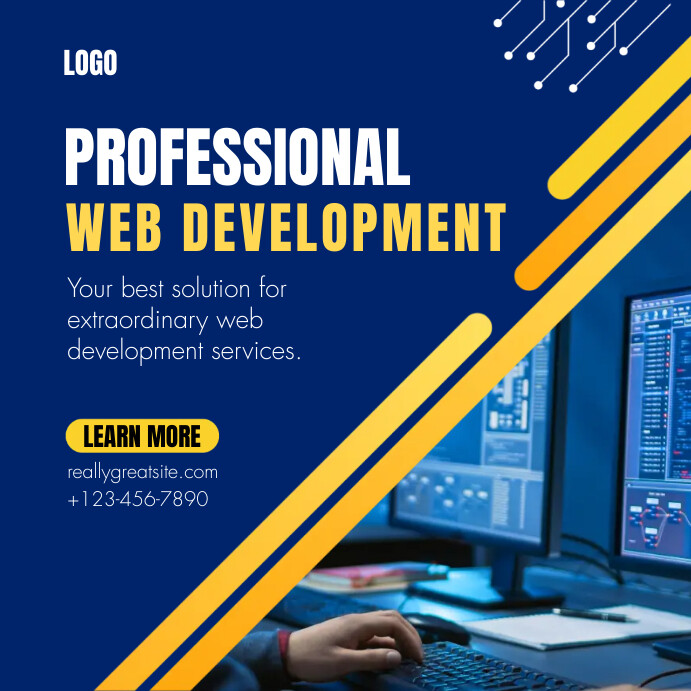 Copy of web development services | PosterMyWall
