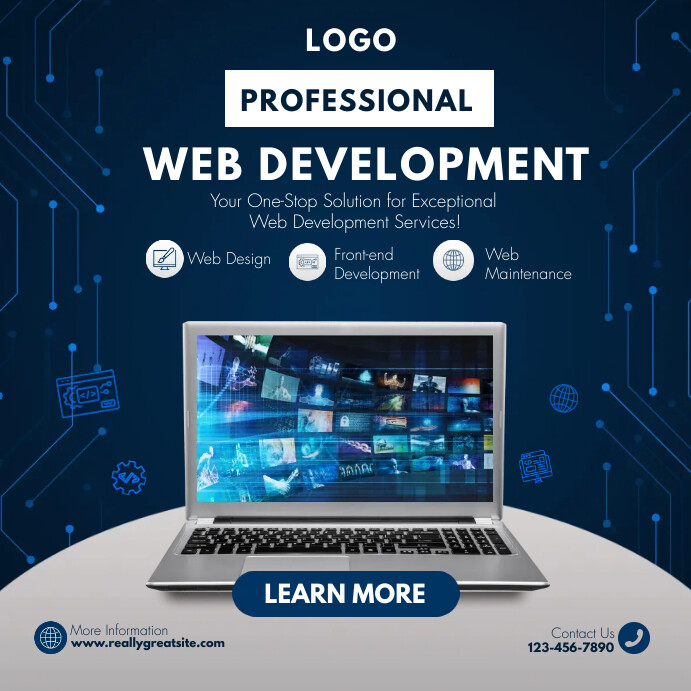 web development services Template | PosterMyWall