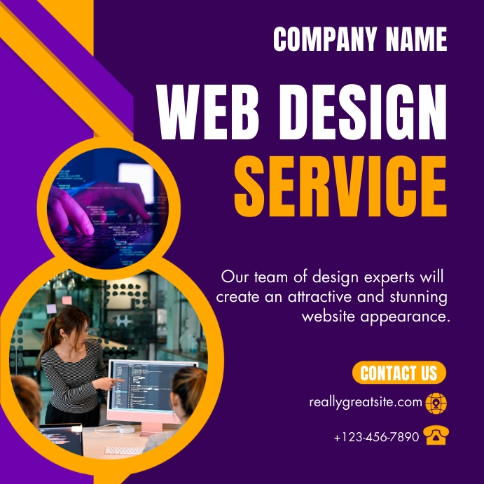 Copy of web development services | PosterMyWall