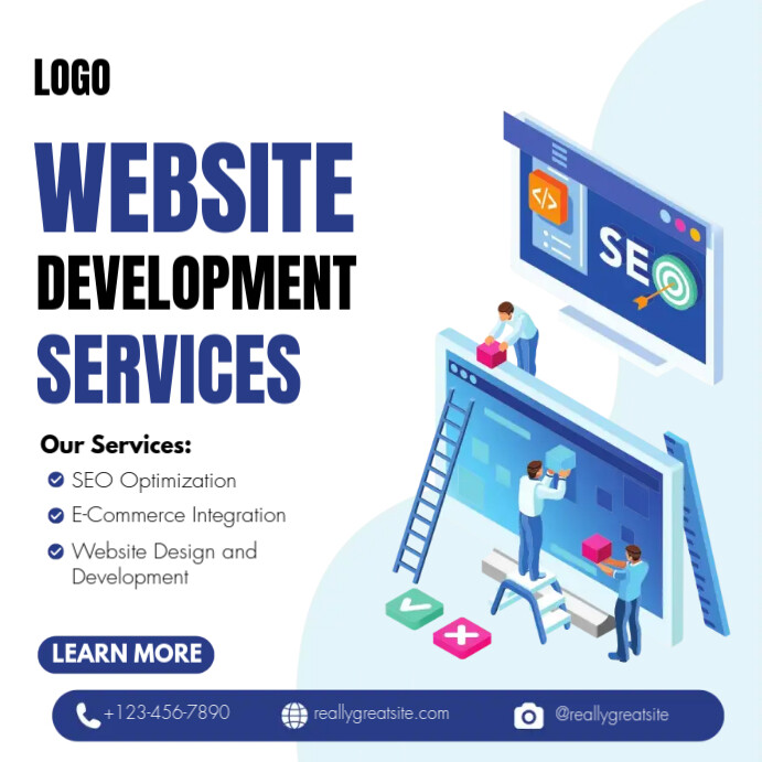 web development services Template | PosterMyWall