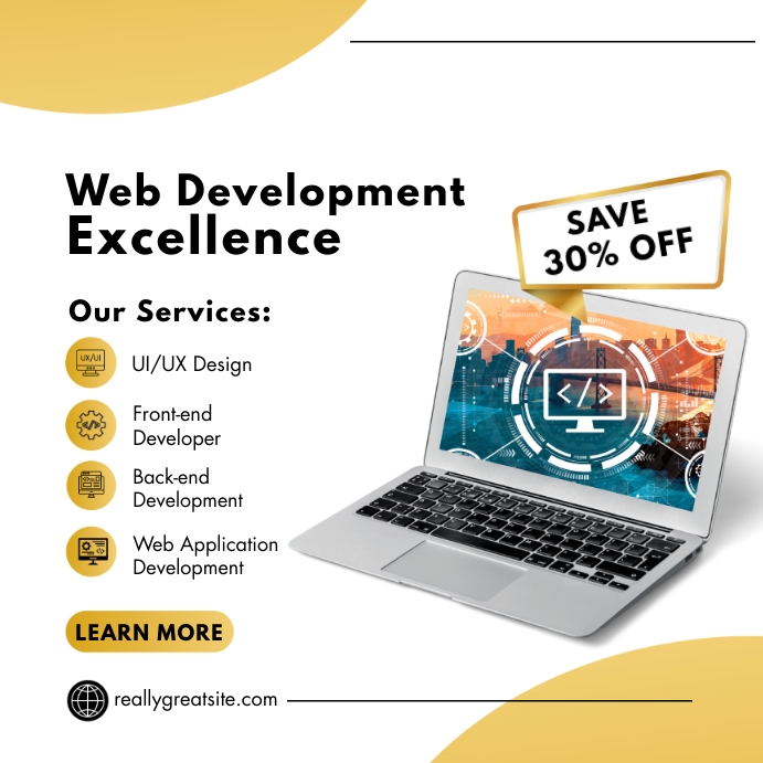 web development services Template | PosterMyWall