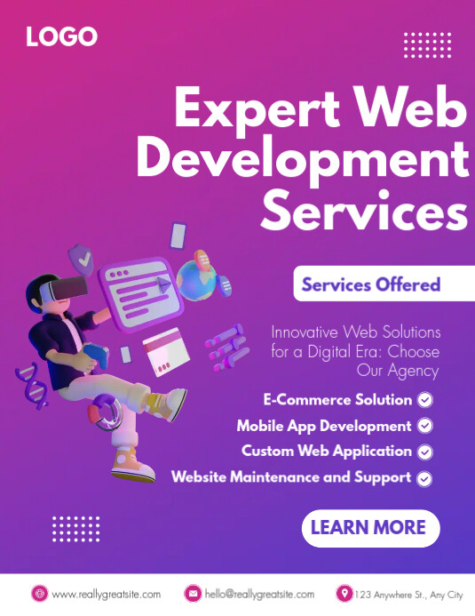 web development services Template | PosterMyWall