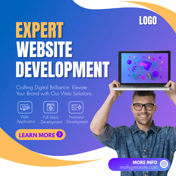 Copy of web development services TEMPLATE | PosterMyWall