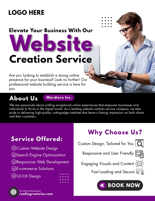 web development services TEMPLATE | PosterMyWall