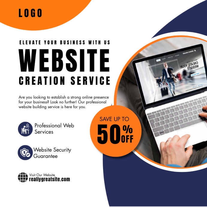 Copy of web development services TEMPLATE | PosterMyWall