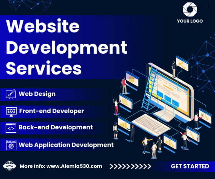Copy of Web Development Services Template | PosterMyWall