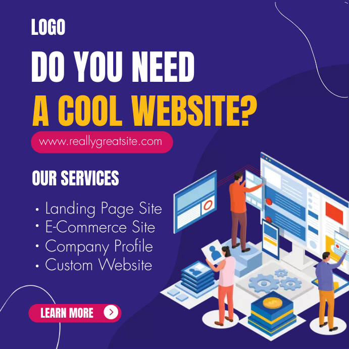 Copy of web development services TEMPLATE | PosterMyWall