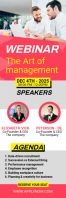 Webinar Banner template