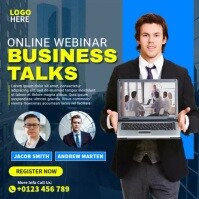Business Webinar Ads Template | PosterMyWall