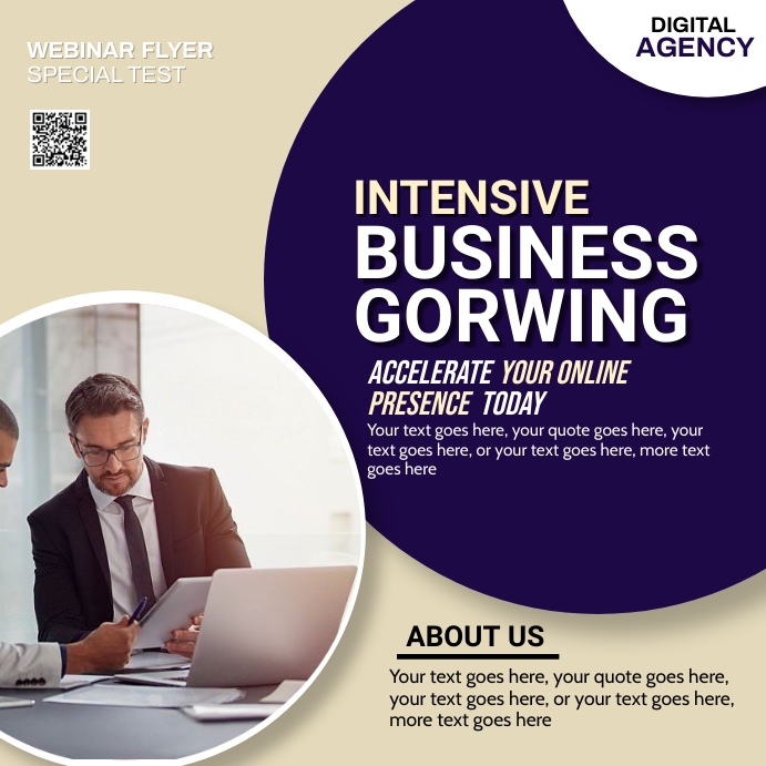 WEBINAR FLYER Template PosterMyWall WEBINAR FLYER Template PosterMyWall