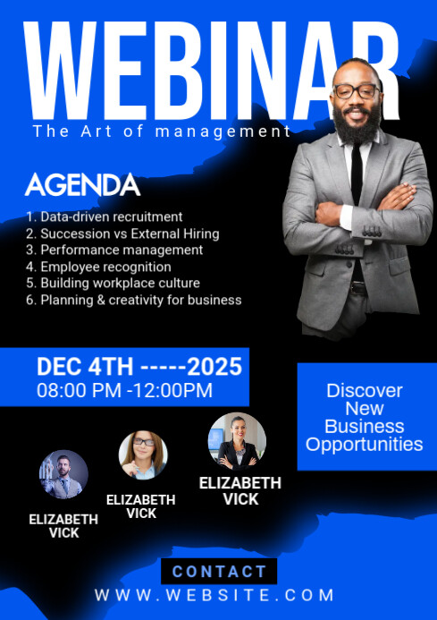 Webinar Flyer Template PosterMyWall Webinar Flyer Template PosterMyWall