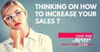 webinar sales facebook advertisement template
