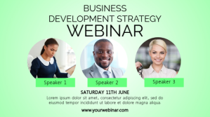 Grøn Webinar Template Twitter Post