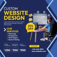 Website Creation Services Instagram Post template