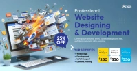website creation services template Image partagée Facebook