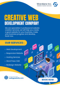 website creation services template | PosterMyWall