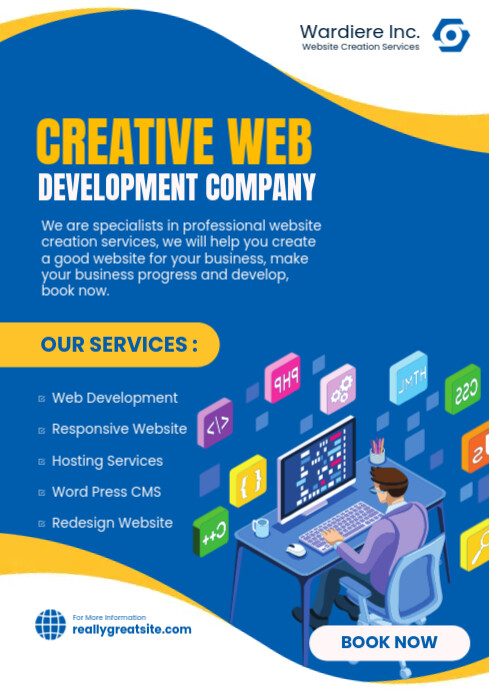 website creation services template | PosterMyWall
