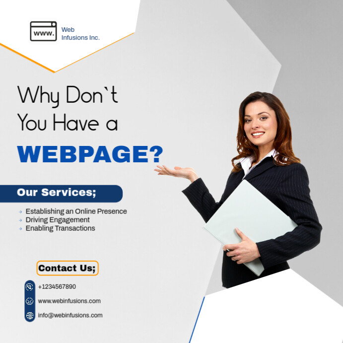 Website design Instagram Post Iphosti le-Instagram template