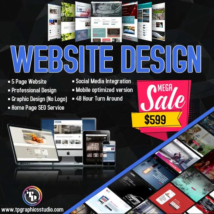 Website Design Sale Template PosterMyWall