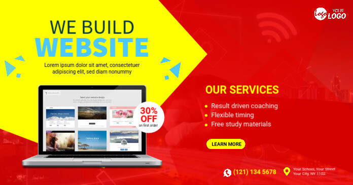 Copy of Website Design Service Ad | PosterMyWall