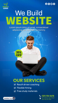 Website Design Ad Sample Website Design Service Ad Template | PosterMyWall