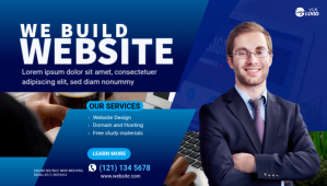 Website design service Blog header Заголовок блога template