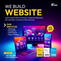 Website Design Service  Instagram Post template