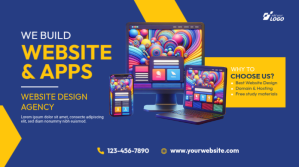 Website Design Service  Twitter Post template
