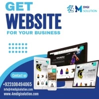 Website designer template Post Instagram