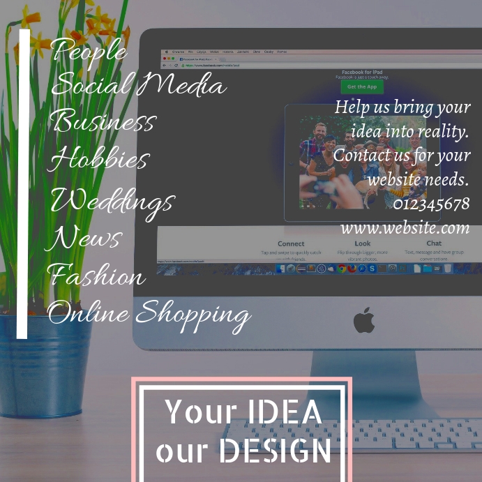 Website Developer Template | PosterMyWall