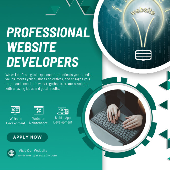 website developers Template | PosterMyWall