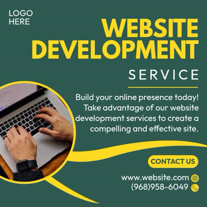 Website Development Template | PosterMyWall