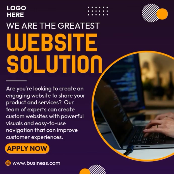Website Development Template | PosterMyWall