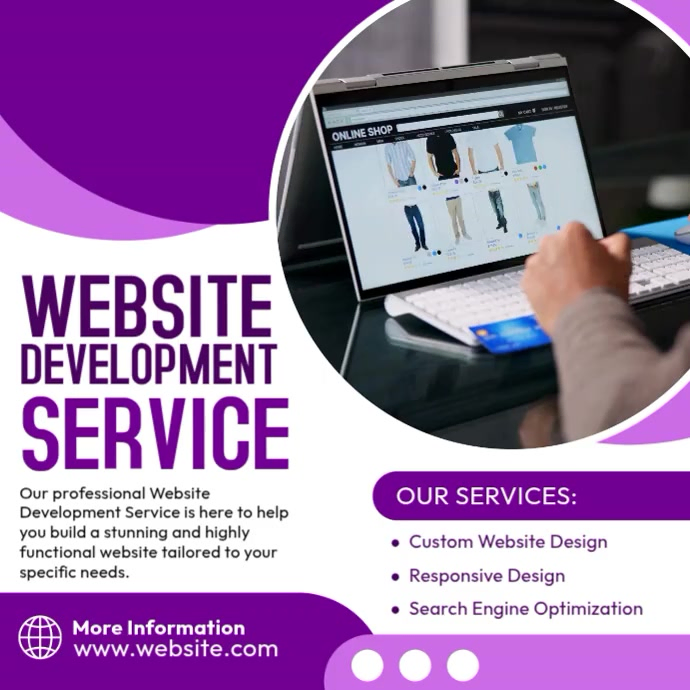 Website Development Service Template | PosterMyWall