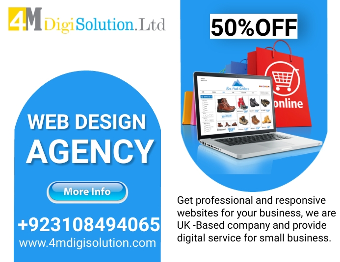 Website development service Flyer (US Letter) template