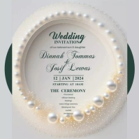 Wedding, Event Flyer Instagram-Beitrag template