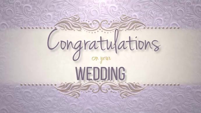 Wedding, evend, congratulations Wpis na Twittera template