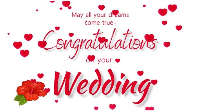 Wedding, wish, thankyou,event Wpis na Twittera template