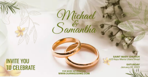wedding (1) Facebook Shared Image template