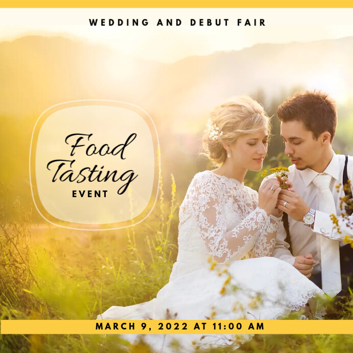Wedding And Debut Fair Template | PosterMyWall