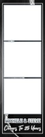 Wedding Anniversary 2x6 Photo Frame Template Banner 2' × 6'