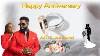 Wedding Anniversary Digital Display (16:9) template