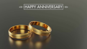 wedding anniversary Digital Display (16:9) template